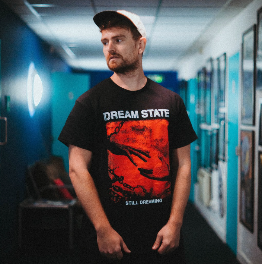 Still Dreaming Red Artwork T-Shirt