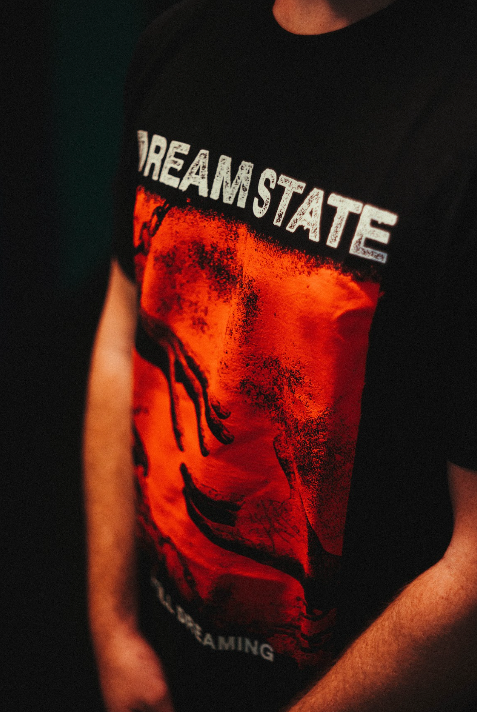 Still Dreaming Red Artwork T-Shirt